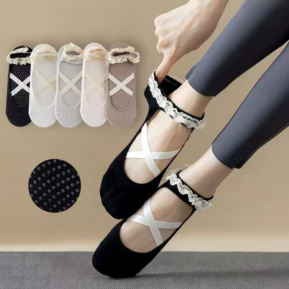 Ankle Sock Low Cut - New Pilates Yoga Socks Ankle Socks