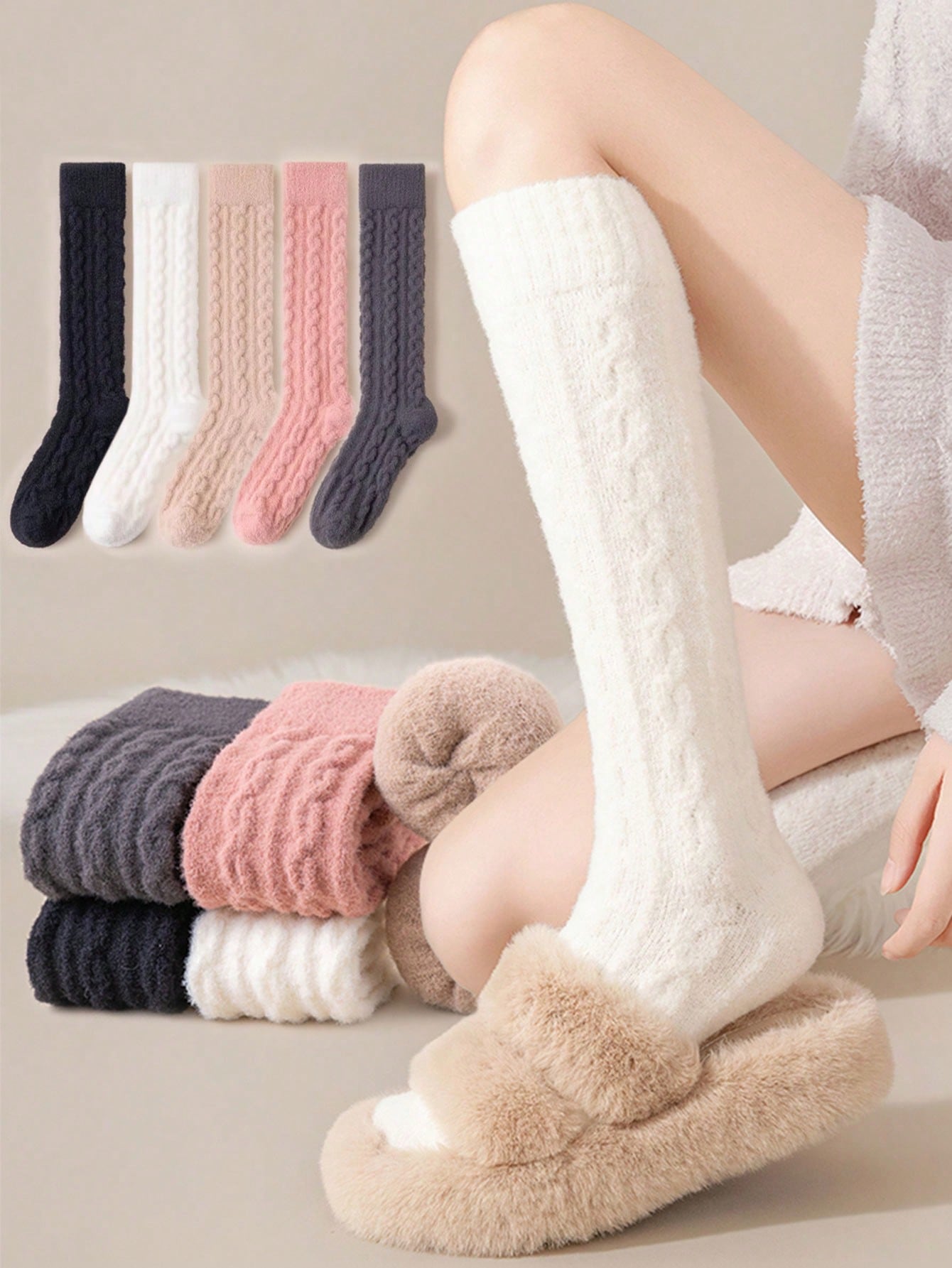 5 Pairs Women's Autumn/Winter  - Thermal Sock Winter recension och pris