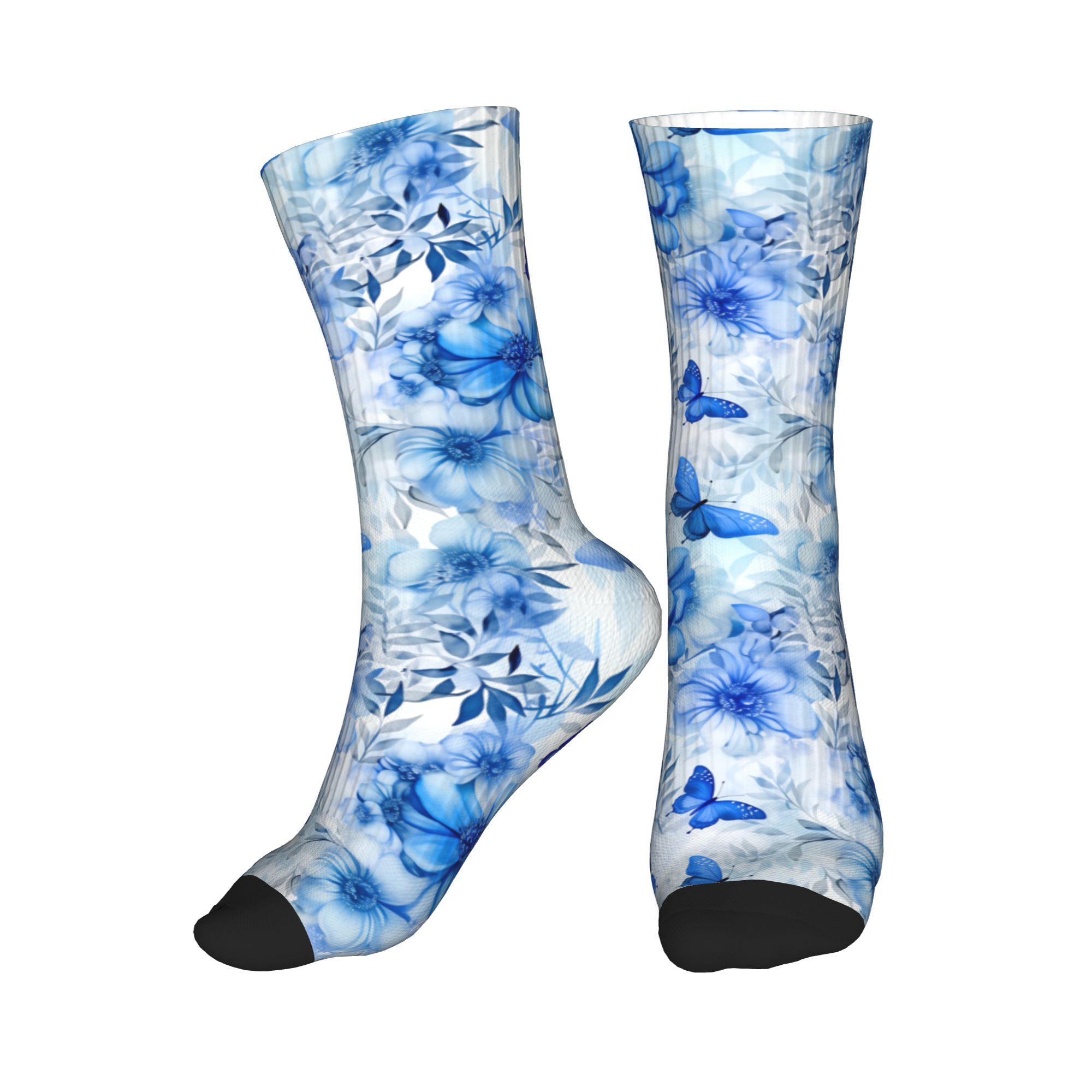 Blue Butterfly Ballet  Dress S - Dress Sock Men recension och pris